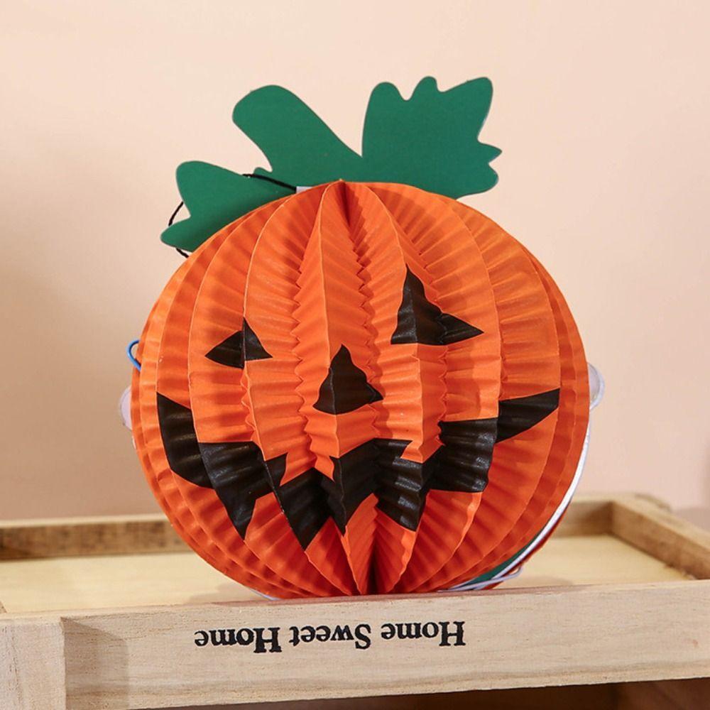 Bat Halloween Paper Pendant Ghost Pumpkin Lantern Festive Halloween Party Prop  Party