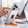 Kantoor bureauaccessoire Mini opvouwbare telefoonstandaard sleutelhanger, Draagbare telefoonhouder voor zak bureau, Huis Reizen