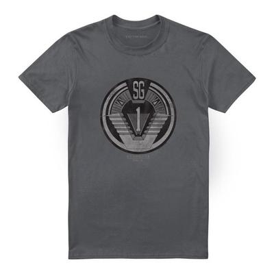 Stargate SG-1 Unisex Erwachsenen Team Abzeichen T-Shirt