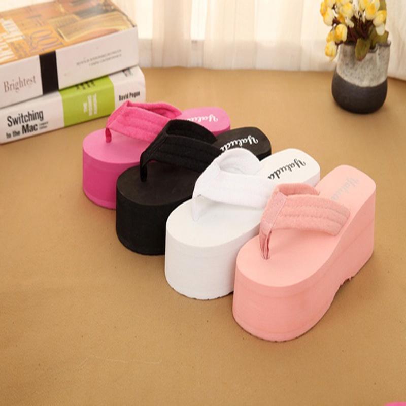 Stylish Womens Beach Sandals With Trendy Wedge Platform Slippers