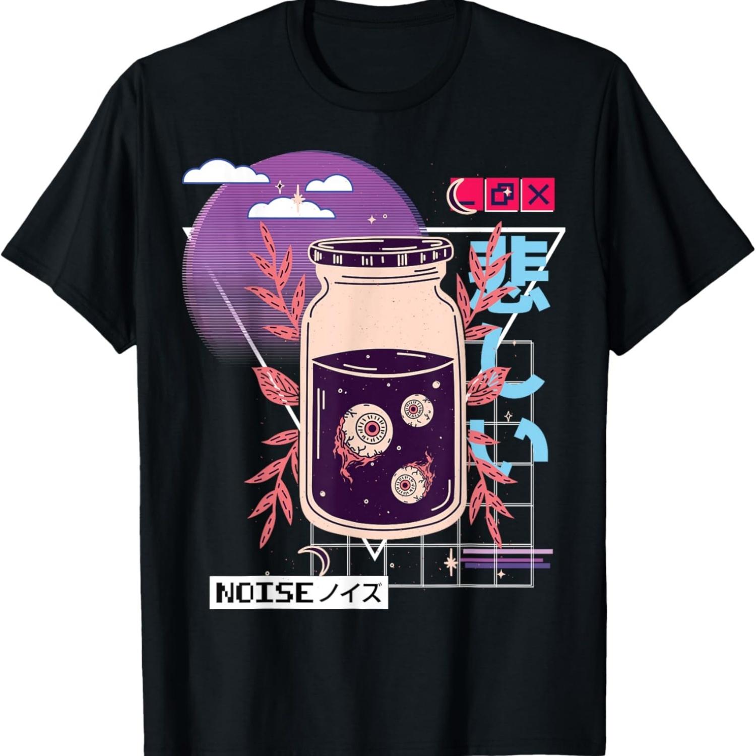 Vaporwave - Kawaii Aesthetic  Korean - Tarot Potion T-Shirt S чёрный