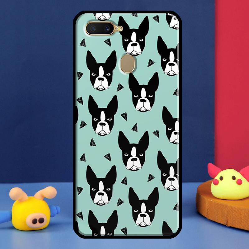 Boston Terrier Hund Für Oppo A54 A57 S A78 A58 A98 A5 A9 A91 A15 A16 A17 A52 A72 A76 A96 A74 A94 A77 Handyhülle