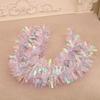 Christmas Tinsel Garland and Ornaments Holiday Tree Decorations