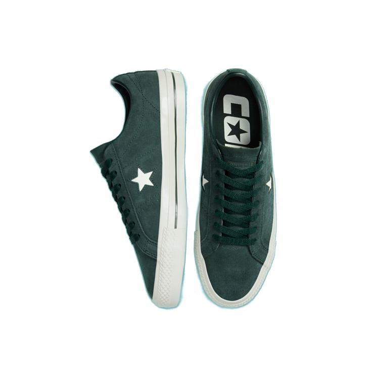 Converse Cons One Star Pro Ox 'Green White' 166024C