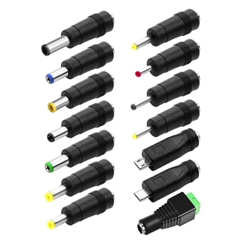 Type C To DC 5.5MM Power Boost Cable 5V Boost Line 14 Adapters Fast Charging USB C To DC Connector For Wifi Router Fan TV BOX