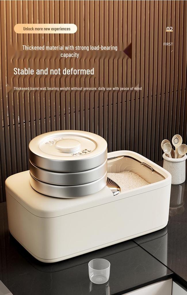 Sealed Insect-Proof Rice and Flour Storage Box, Moisture-Proof Cereal Container - 2025 New Style