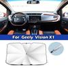 Auto Zonnescherm Paraplu Voorruit UV Beschermer Voor Geely Monjaro Xingyue L Preface Boyue Emgrand Haoyue Panda Binrui Binyue