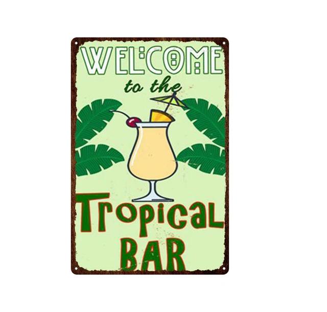 Morocco Hawaii Africa Sunset Scenery Metal Sign Vintage Travel Poster Hot Sale Wall Art Decoration Retro Iron Painting Tin Pl