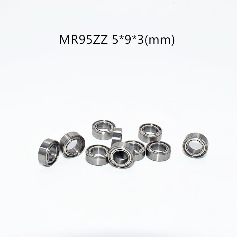 

MR95ZZ 5*9*3(mm) 10PCS Metal Sealed Miniature chrome Steel Bearings