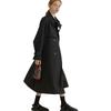 British Women's Mid-Length Trench Coat: Spring/Autumn 2024 Fashion Trend