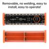 8*21700 Battery Case 22.5W Fast Charging DIY Battery Storage Box Solder-Free Power Bank Housing PD+ Flash Charge+ Fast Charge