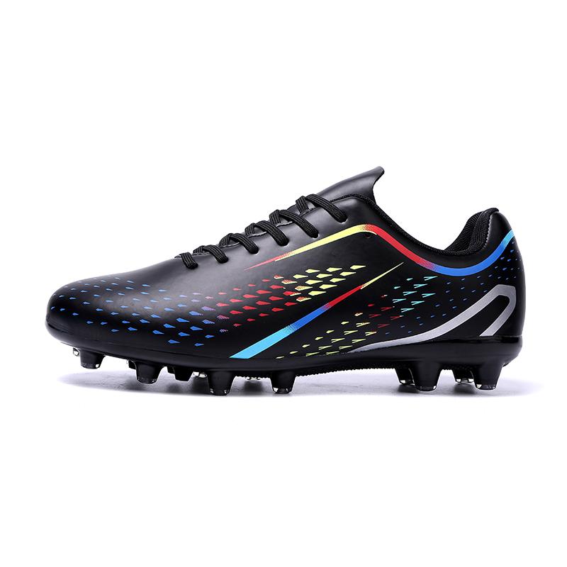Mens Football Shoes Training Artificial Captain Football Shoes for Kids Boys Soccer Shoes