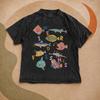 Weird Fishes Shirt, Colorful Alternative Music Tee, Indie Fish Lover Gift