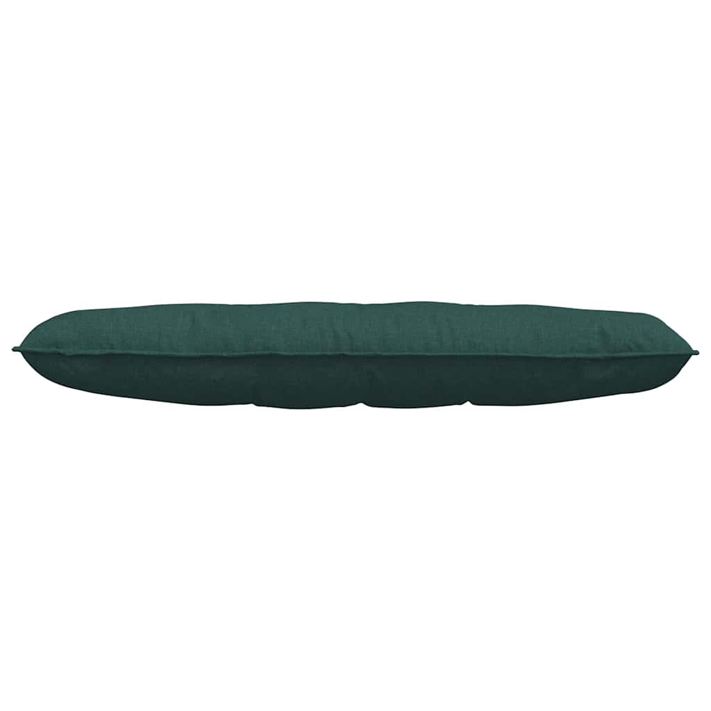 Back Cushion Dark Green 140 x 19 x 50 cm Fabric