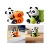 Panda Stifthalter, süßer Cartoon-Stiftehalter, Heimdekoration, Skulptur, Geschenk, Schreibtisch-Organizer, Bleistift