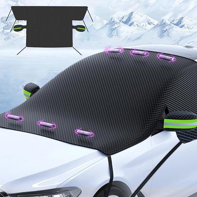 Magnetische Auto Frontscheibenabdeckung Schneefeste Auto Windschutzscheiben Sonnenschutz Anti-Beschlag Wasserdichter Schutzbezug Auto Zubehör