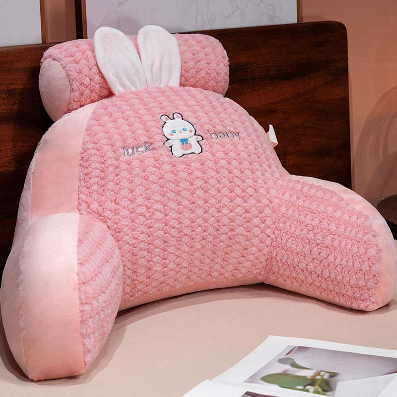 Bedside Waist Cushion Dinosaur Tafu Velvet Soft Bag Backrest Bedroom Bed Sofa Reading Pillow Pillow
