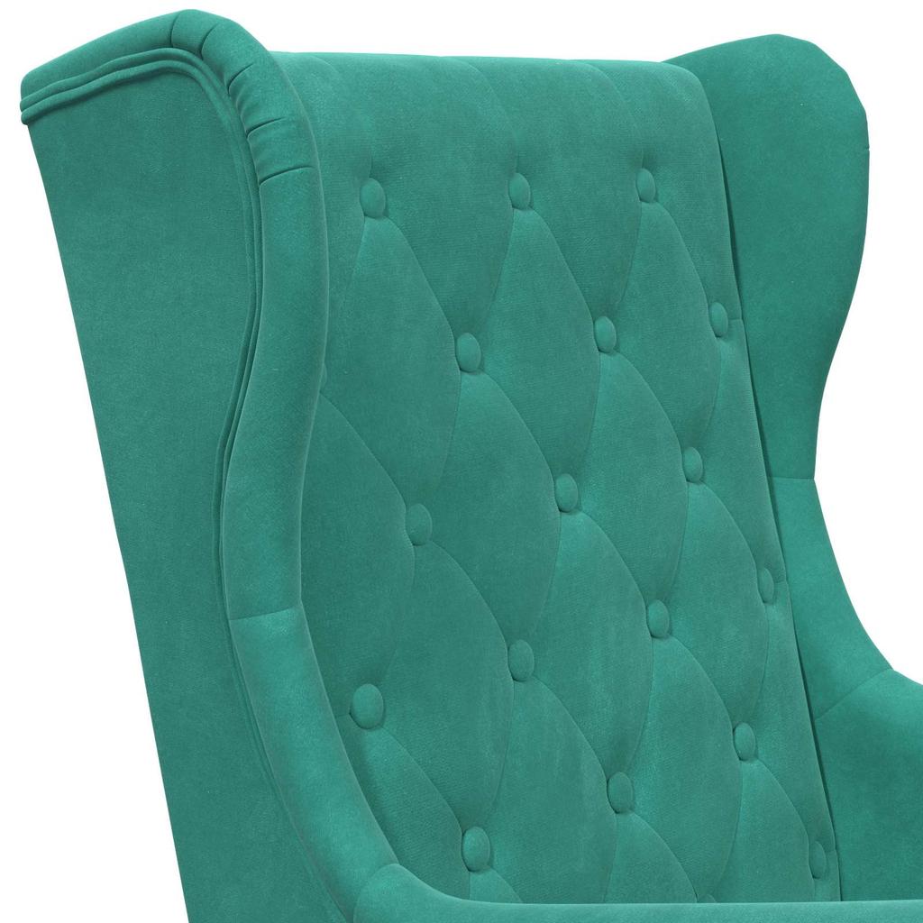 Armchair Turquoise Velvet