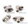 Xinguang Nickel-Plated Copper Quick Release T-Type Tee Joint