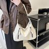 Women's Commuter Bag Women's New Autumn Fashion Simple Shoulder Bag Retro Large Capacity Messenger Tote Bag