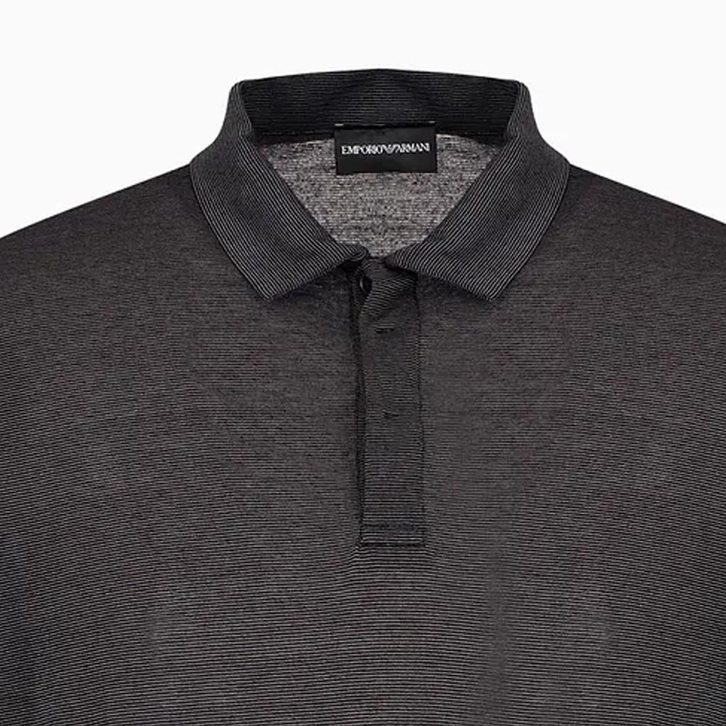 EMPORIO ARMANI Polo Shirt Men's Black 3D1F7P-1J6AZ-10999