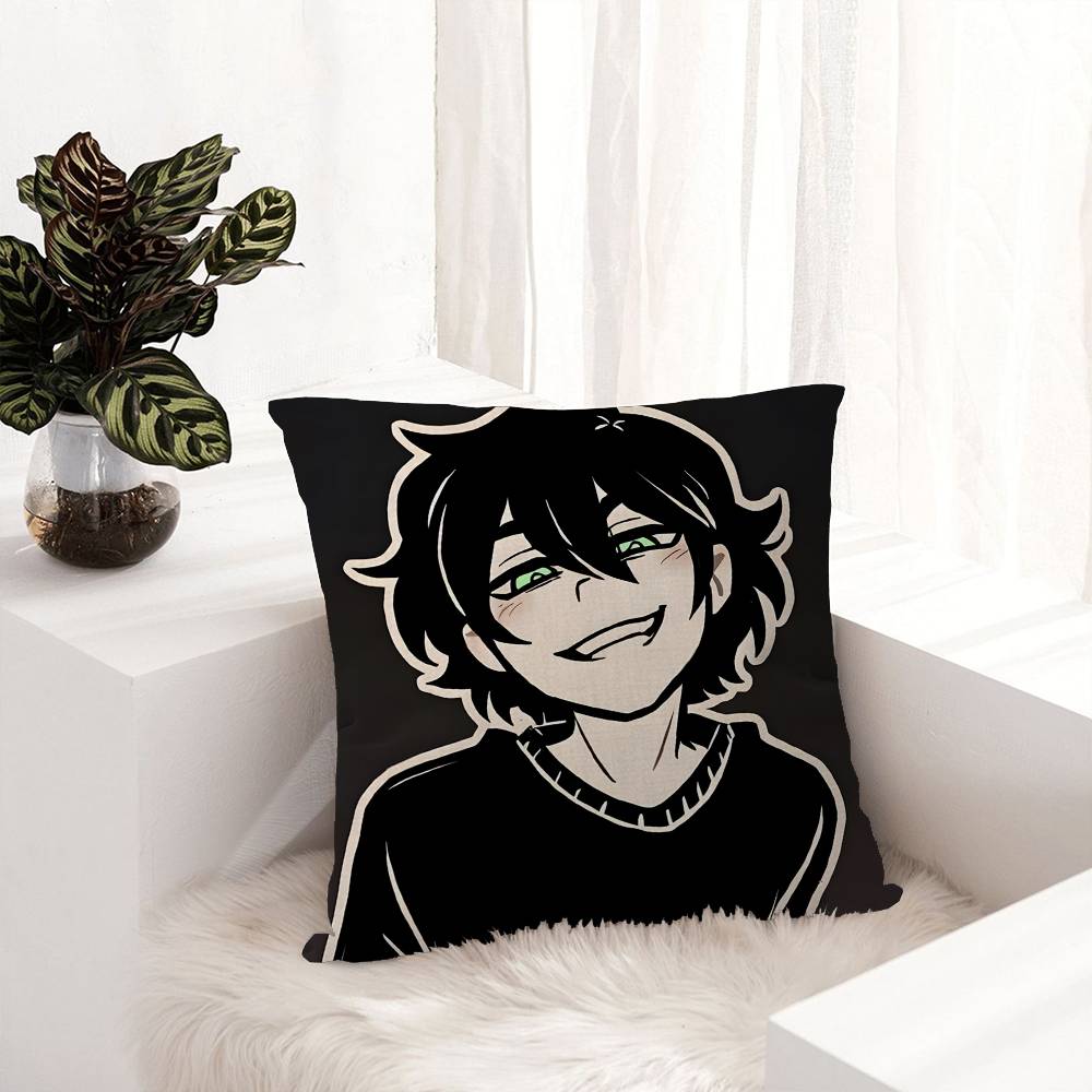 TThe CCoffin Of Andy And Leyleys Cartoon Pillow Cover for Bedroom Room and Living Room Sofa Decorative Cushion Cover