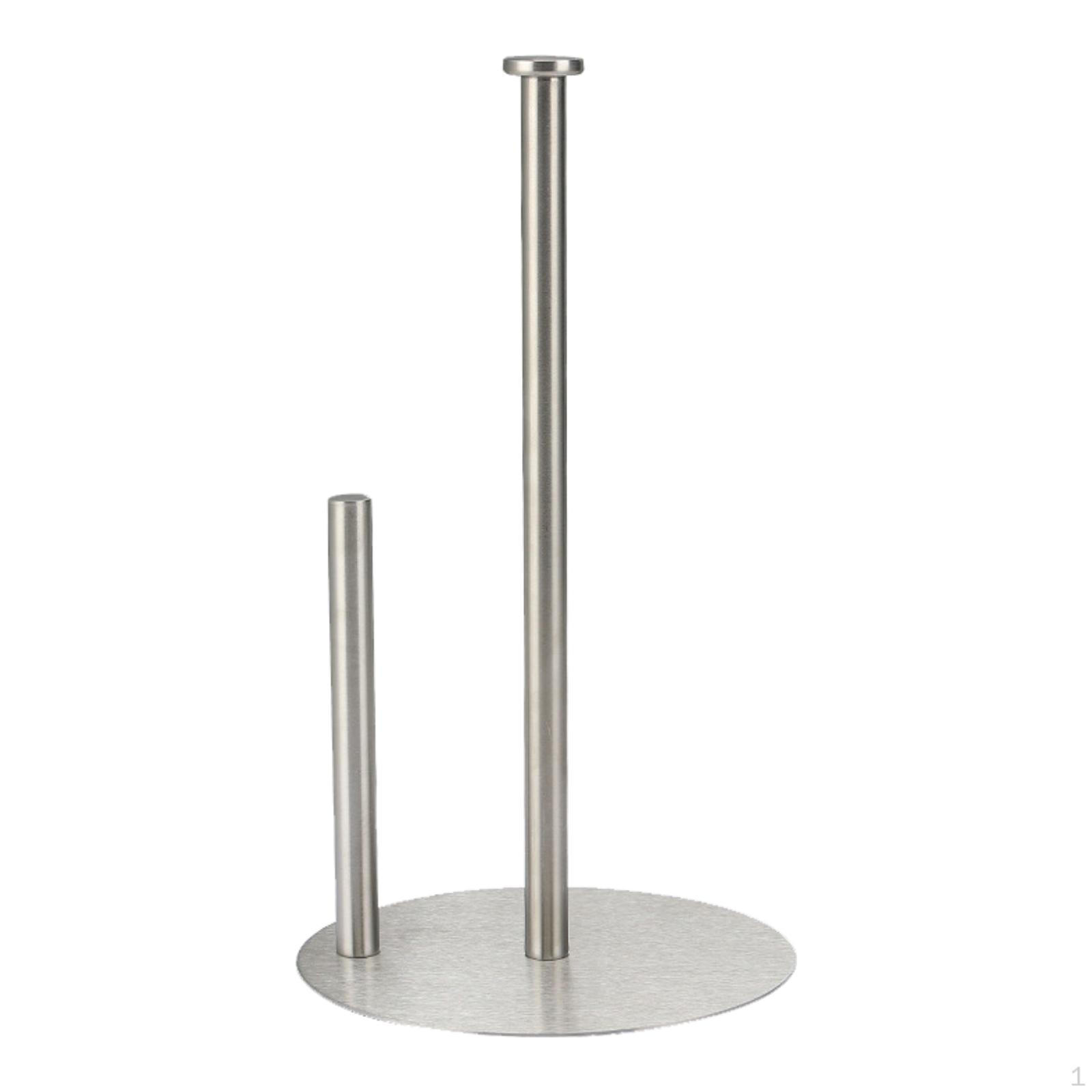 

Подставка для держателя бумажных полотенец из высококачественной нержавеющей стали, органайзер для рулонов, диспенсер для