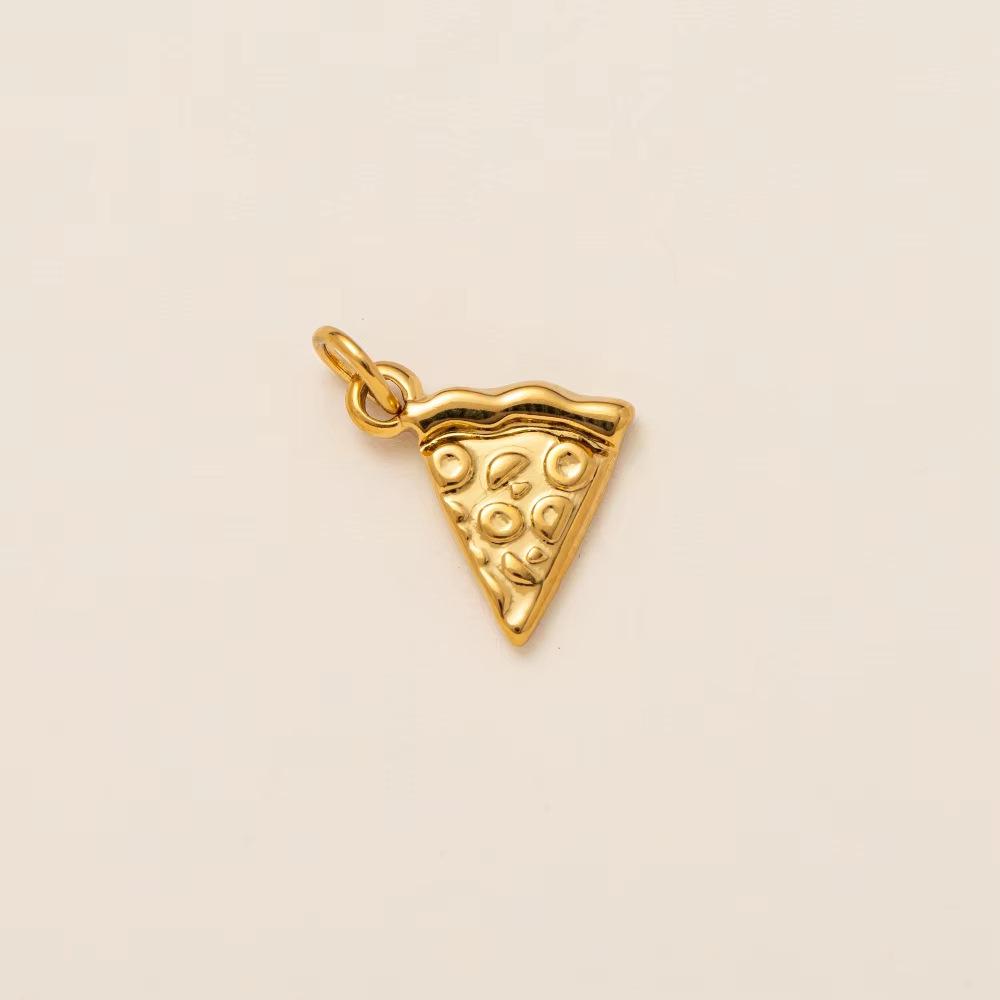 18K Gold Plated Stainless Steel Adjustable Chain with Fruit Pendant for DIY Jewelry