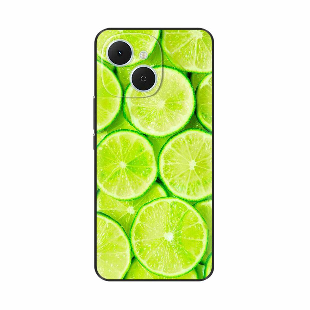 For Tecno Spark 40C Case Flowers Soft Silicone TPU Phone Cases For Tecno Spark 40C Shockproof Cool Wolf Flowers Protective Cover