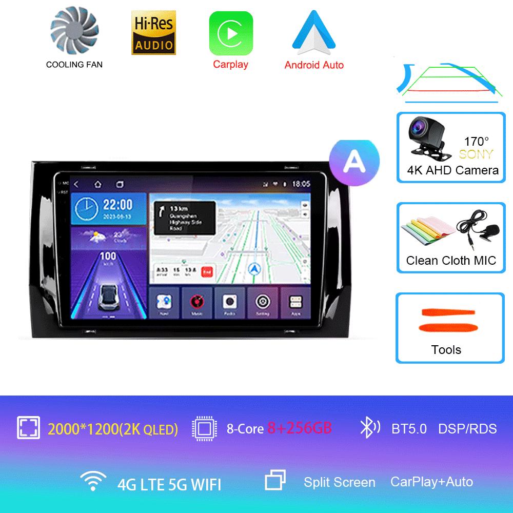 Android 14 Car Radio For Skoda Kodiaq 2016 - 2021 Karoq NU7 2017 - 2021 Multimedia Video Player Navigation stereo GPS Andro