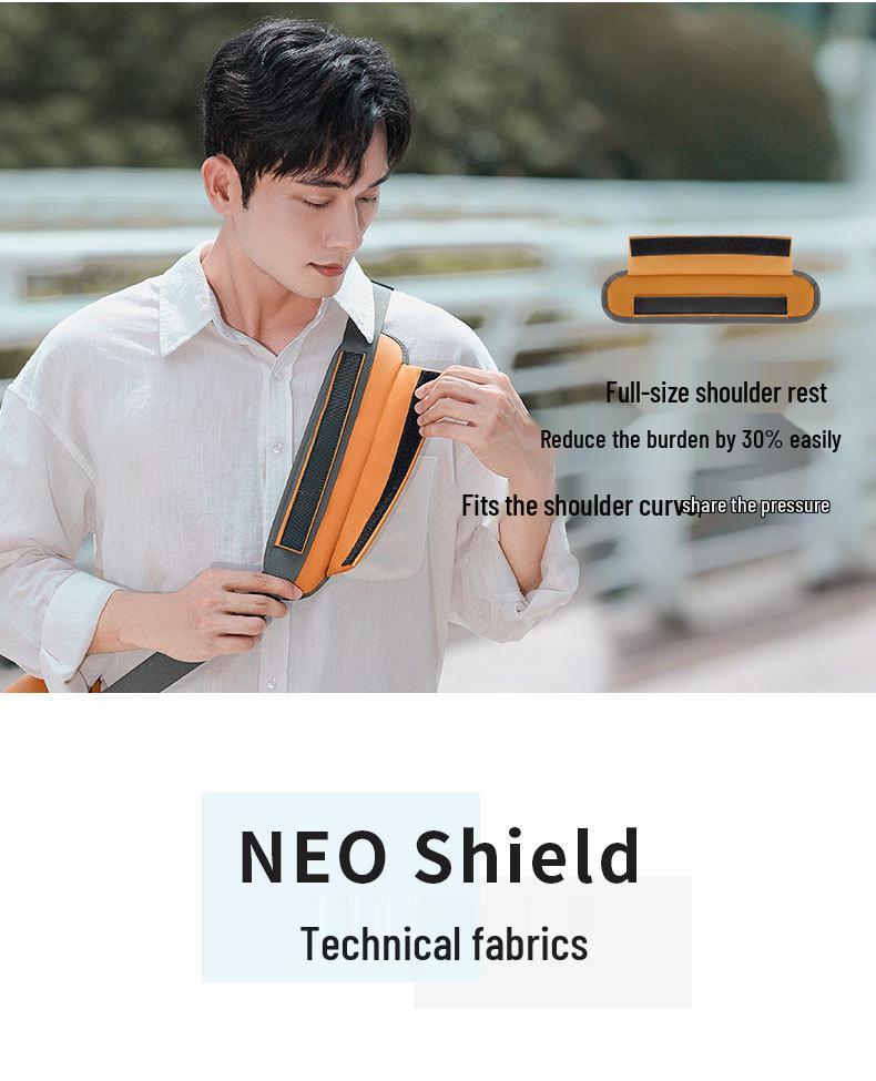 TANGCOOL Men's Large Capacity DSLR Camera Crossbody Photography Bag - Fashionable Shoulder Messenger Bag