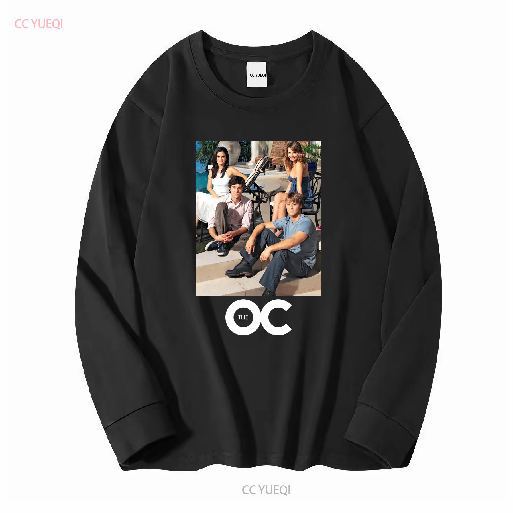 

the oc cast photo unisex cotton fandom tee seth summer marissa ryan oversized graphic fan T Shirt long or short sleeves Stylish S