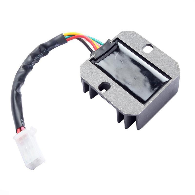 5 Pin Motorcycle Voltage Regulator Rectifier for CG125-250CC GY6 Moped Scooter ATV