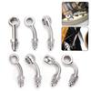 AN3 Motorcycle Brake Line Stainless Steel Braided Hose Banjo Fitting Soft Tube Connection Brake Cable Oil Hose Racing Part