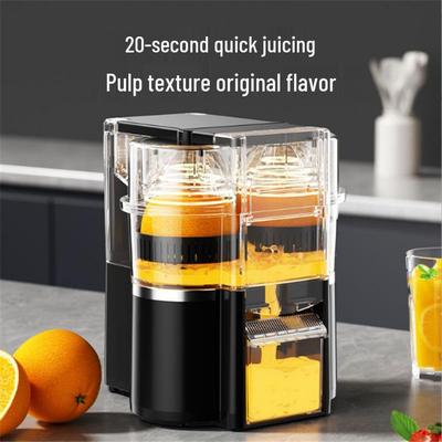 Portable Double-Head Juicer Separator with Automatic Lifting for Oranges and Tangerines
