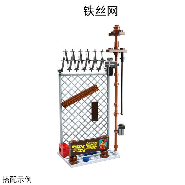 Samlet Byggekloss Soldatdukke Tilbehør Våpen Haubits Rakettkaster Luftvernkanon Militærleketøy