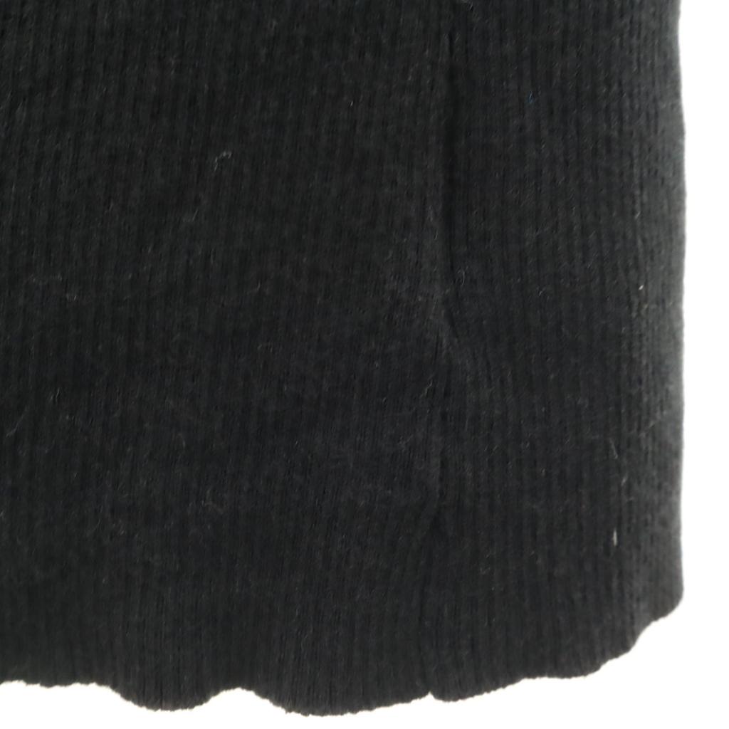 LAUREN RALPH LAUREN Long sleeve Long Rib knit cardigan XS black Women Used