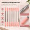 5PCS Pink Hair Removal Spring Reusable Facial Hair Remover Threading Hair Epilator  For Women