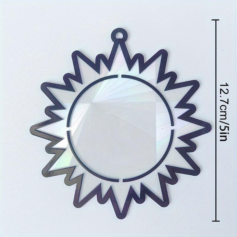 Sluneční lapač PVC samolepky na sklo Samolepky na okna Kočičí můra Energie Suncatcher Tapeta Rainbow Prisms Samolepka Samolepky na sluneční světlo