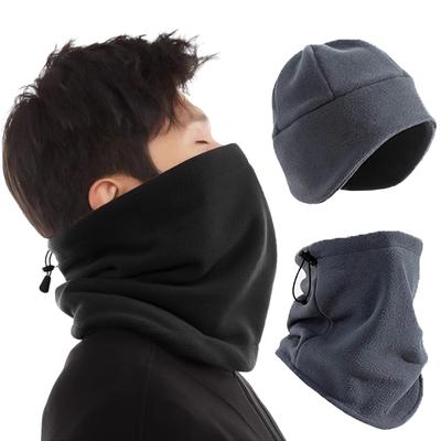 Winter Warm Polar Fleece Neck Gaiter Skiing Running Sport Scarf Face Mask Windproof Warm Head Cover Men Women Cycling Headwear