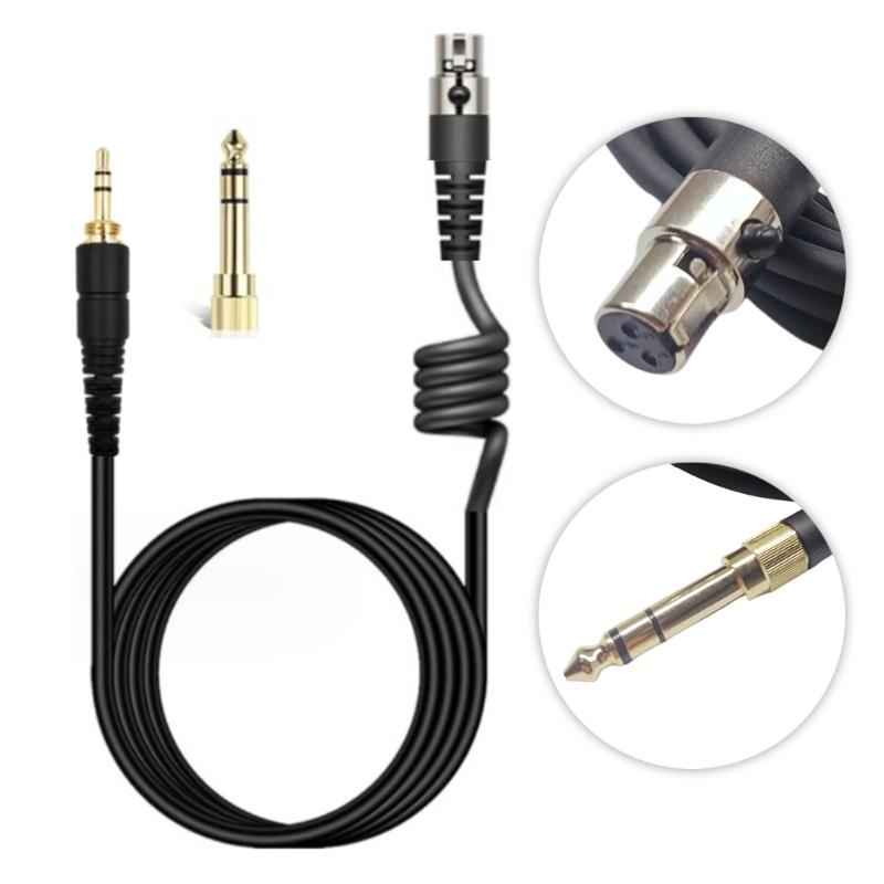 Replacement Cable for HD490 Headphone Transmission Cord 3.5mm Headset Wire with 6.35mm Connector Replacement Part