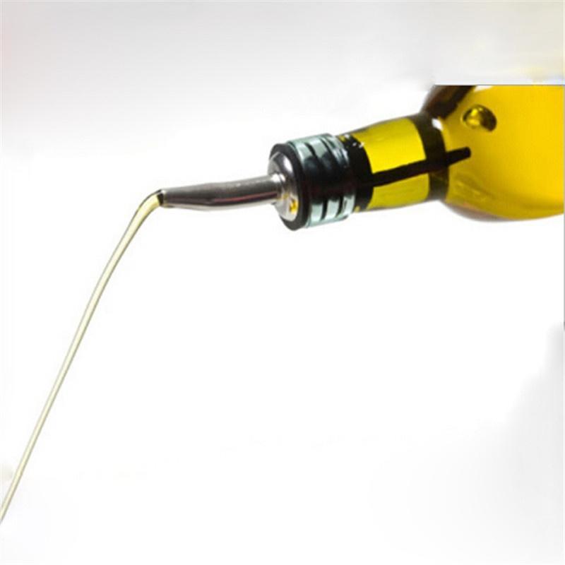 1pcs Pourer Stainless Steel Wine Mouth Pouring Device Plug Bottle Nozzle Bar Supplies