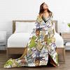 Rugrats Animated Character Blanket Quality Super Warm  Bedding Throws Autumn Camping Couch Bed Fluffy Bedspread