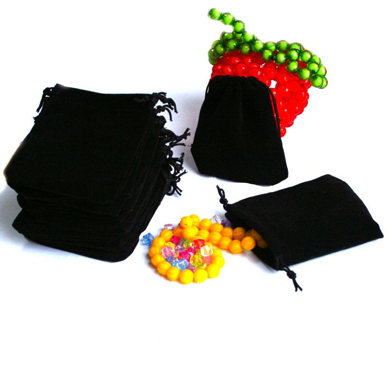 Adjustable Drawstring Velvet Bags Jewelry Packaging Bags Candy Wedding Bags Gifts Pouches