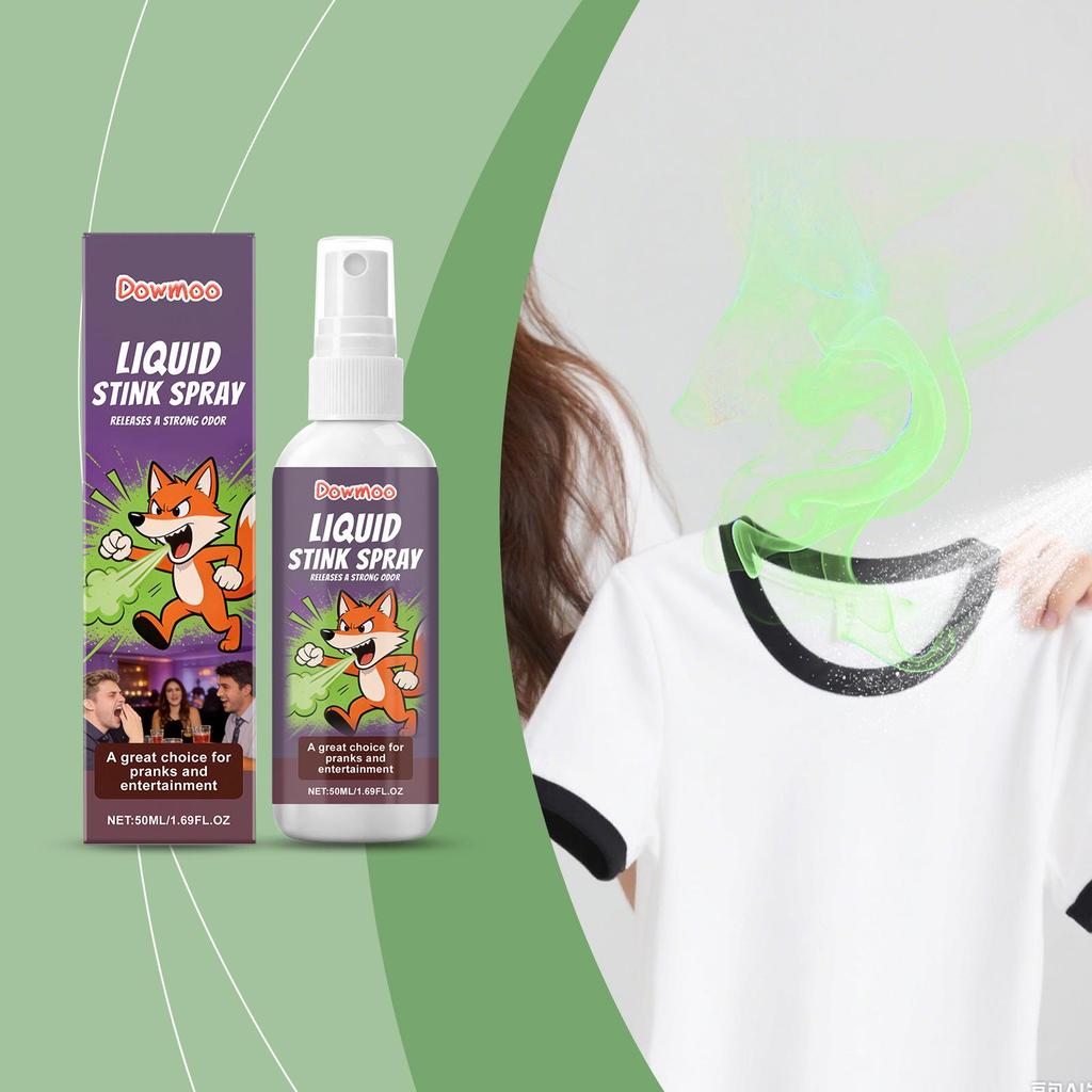 DOWMOO Stinky Fart Spray - April Fools' Prank Toy for Parties and Gags