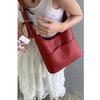 Casual, Simple, Large-capacity Bag, Niche Bucket Bag, Single-shoulder Bag