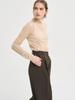 SORRY, TOO MUCH LOVE Seine Wild Pintuck Slacks_Brown