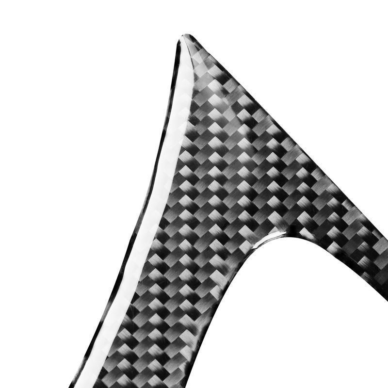 For Subaru Legacy/Outback 2005-2009 Real Carbon Fiber Stickers Door Handle Panel Cover Car Accessories Interior Decorative