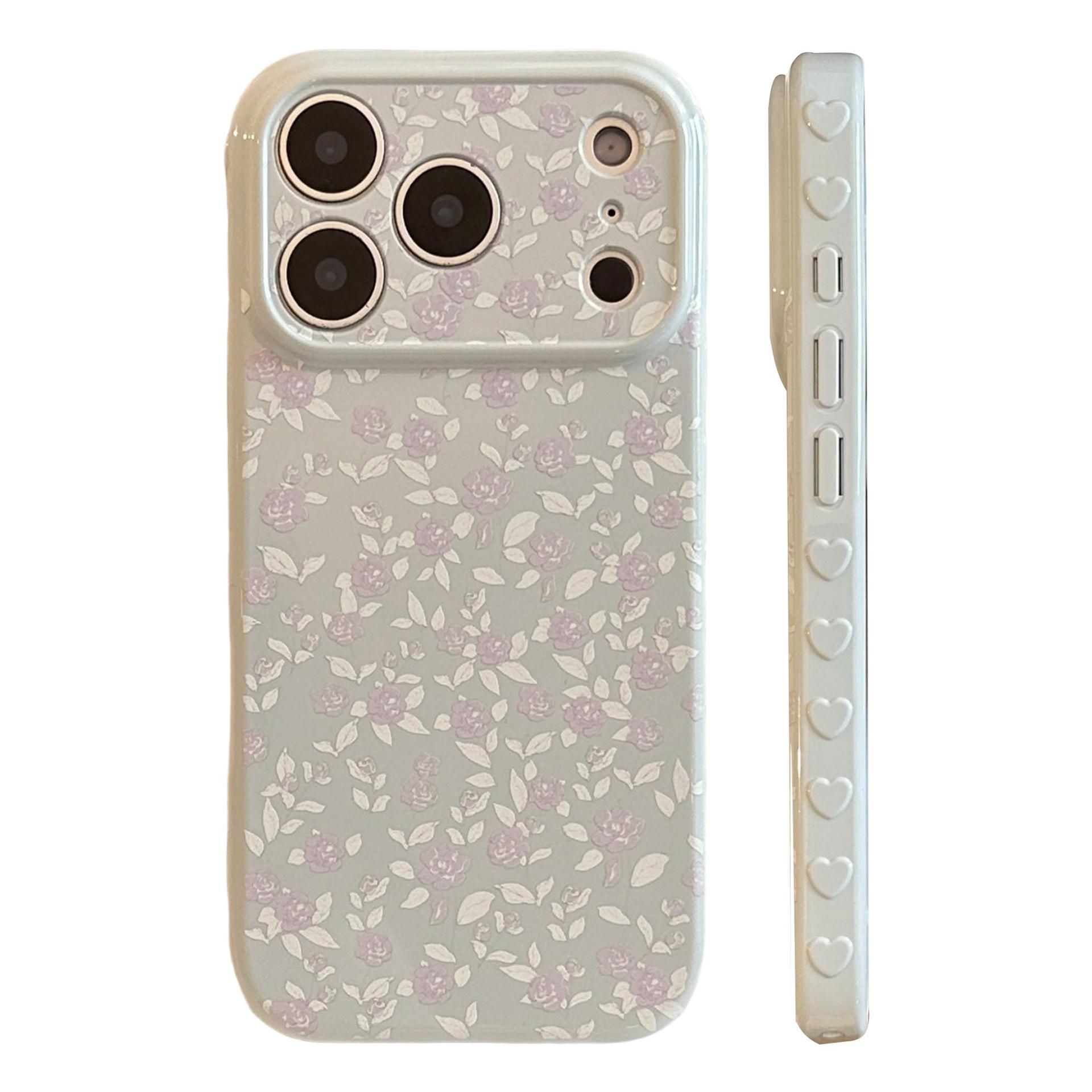 

Винтажный чехол с розой для iPhone 16, iPhone 17 и iPhone 17 Pro Max iPhone 11