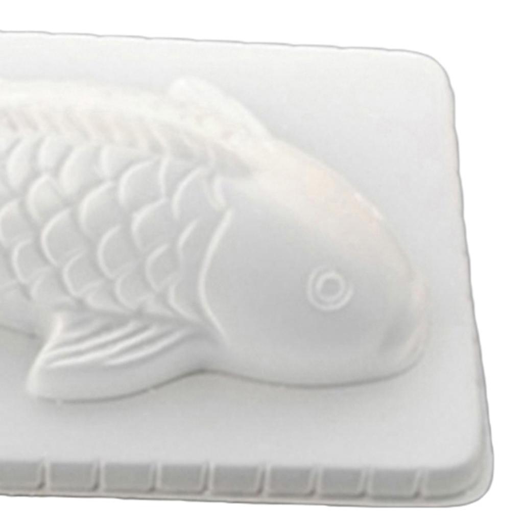 Fish Carp Cake Mold Plastic Jelly Pudding Chocolate DIY Baking Tool Bakeware